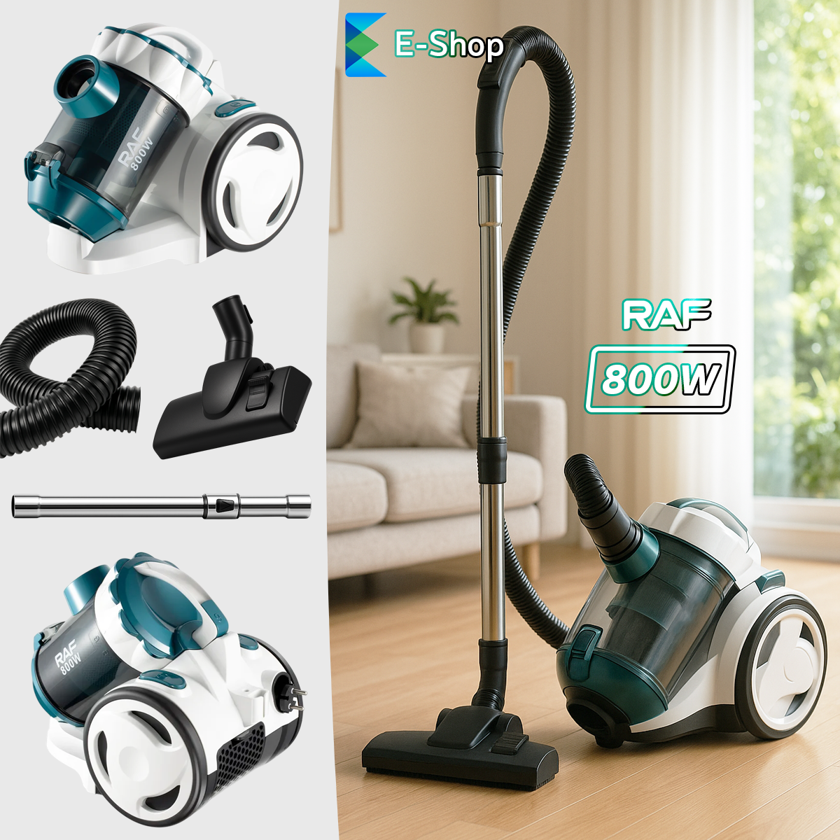 ASPIRATOR RAF CICLONIC 800W