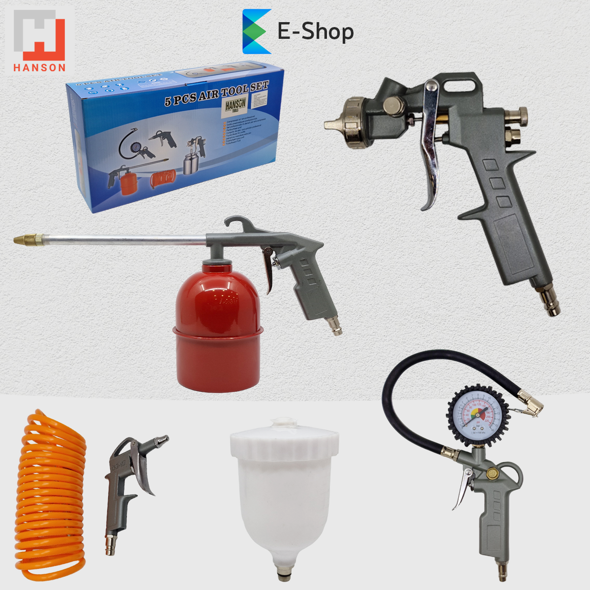 SET COMPRESOR HANSON 5in1