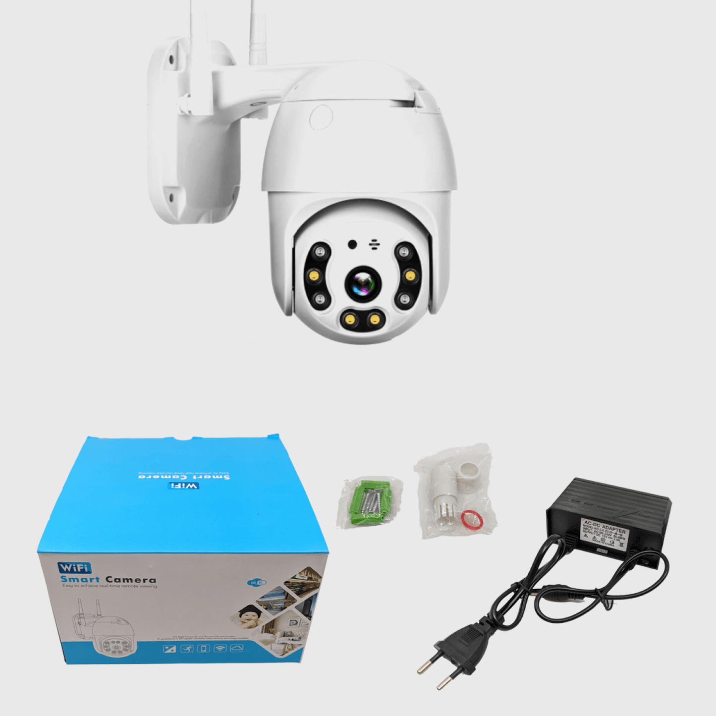 CAMERA WIFI IMPERMEABILĂ ROTATIVĂ 360°