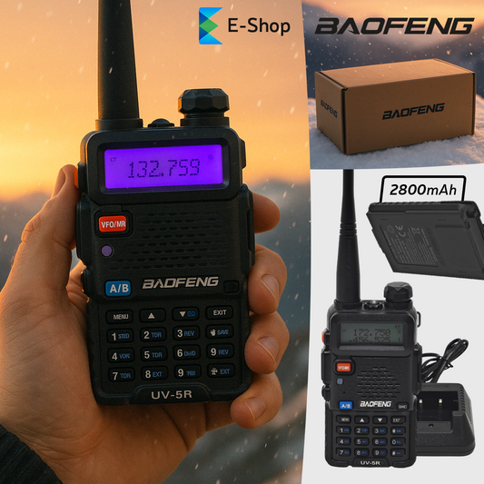 WALKIE-TALKIE DIGITAL PROFESIONAL CU DIZAIN DE VÂRF
