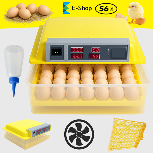 INCUBATOR PENTRU OUĂ – 56 OUĂ