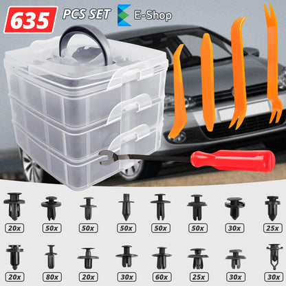 MONTAJ NITURI PLASTIC ALUATE - 635 buc