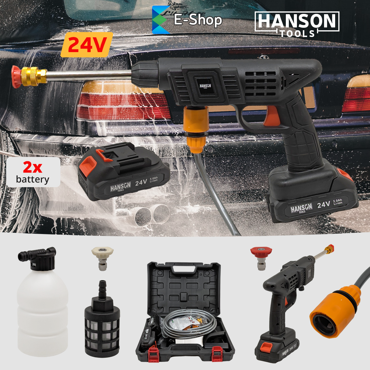 HANSON BATERIE PIST 24V
