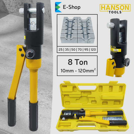 CLESTE HIDRAULICE HANSON 10-120mm2 8T
