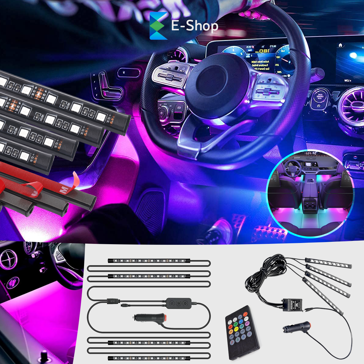 BANDĂ INTERIOR LED