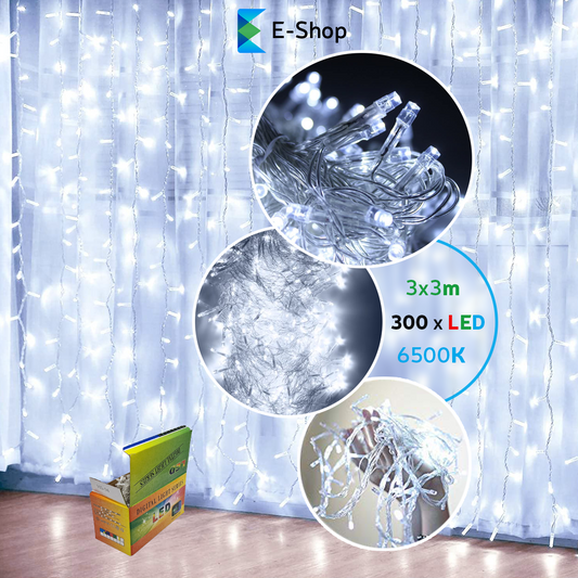 CORTINA LED 3x3m