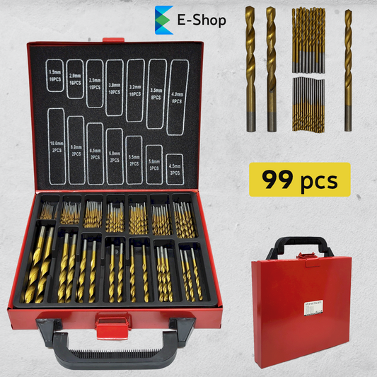 SET de burghie HSS 99 piese