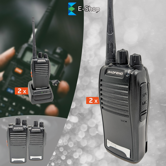 BF-777S SET BAOFENG WALKIE TALKIE